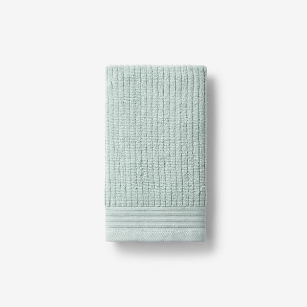 The Company Store Green Earth Quick Dry Micro Cotton Solid Green Tea Single Hand Towel