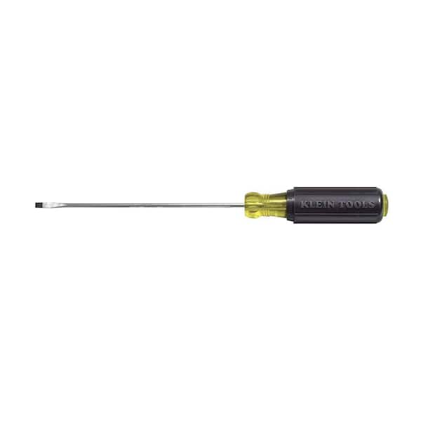 Klein Tools 3/32 in. Cabinet Tip Miniature Flat Head Screwdriver with 4 in. Round Shank