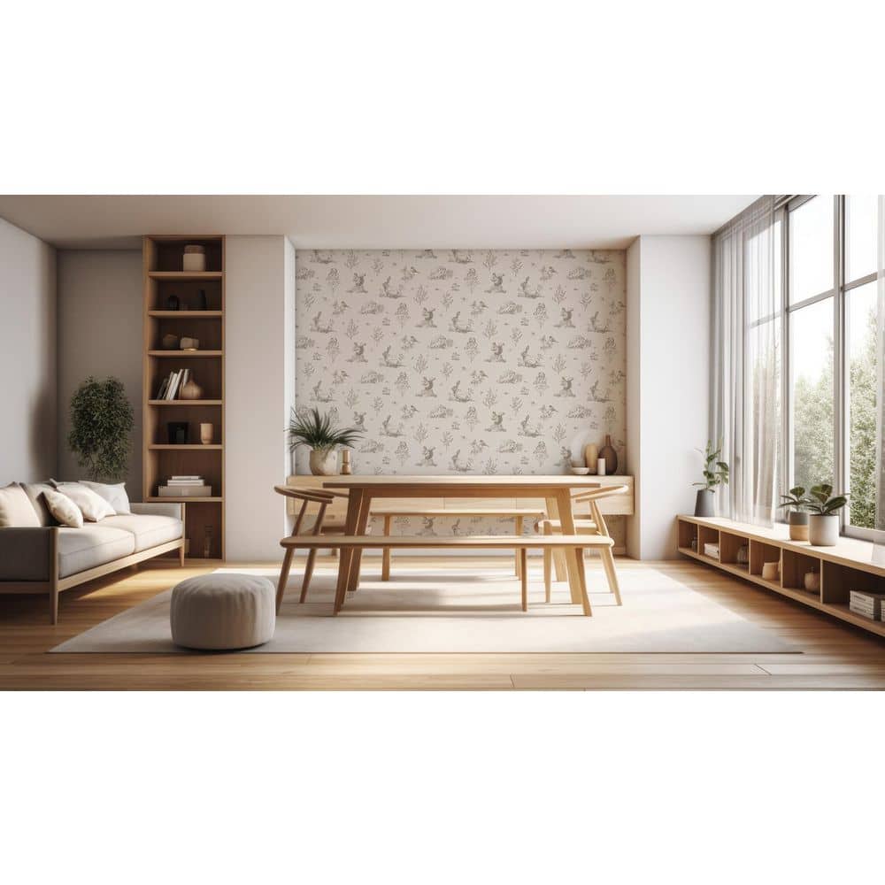 Clawford Beige Meadow Friends Wallpaper Sample price history on PriceWatchPro