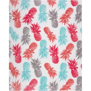 Multi Print Polyester Throw Blanket