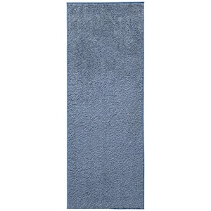 Ottomanson Softy Collection Solid Non-Slip Kitchen/Bath Rug, 20 x 59, Beige