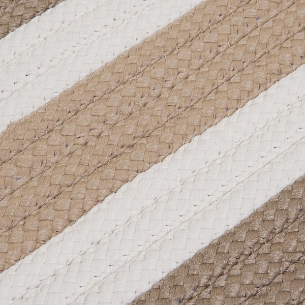 Cape Cod Sand 12 ft. x 15 ft. Braided Area Rug