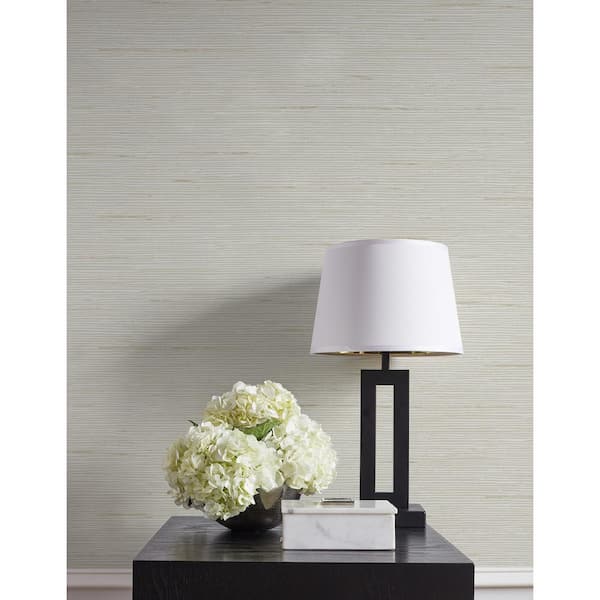 60.75 sq. ft. Alabaster Vantaa Embossed Vinyl Unpasted Wallpaper Roll