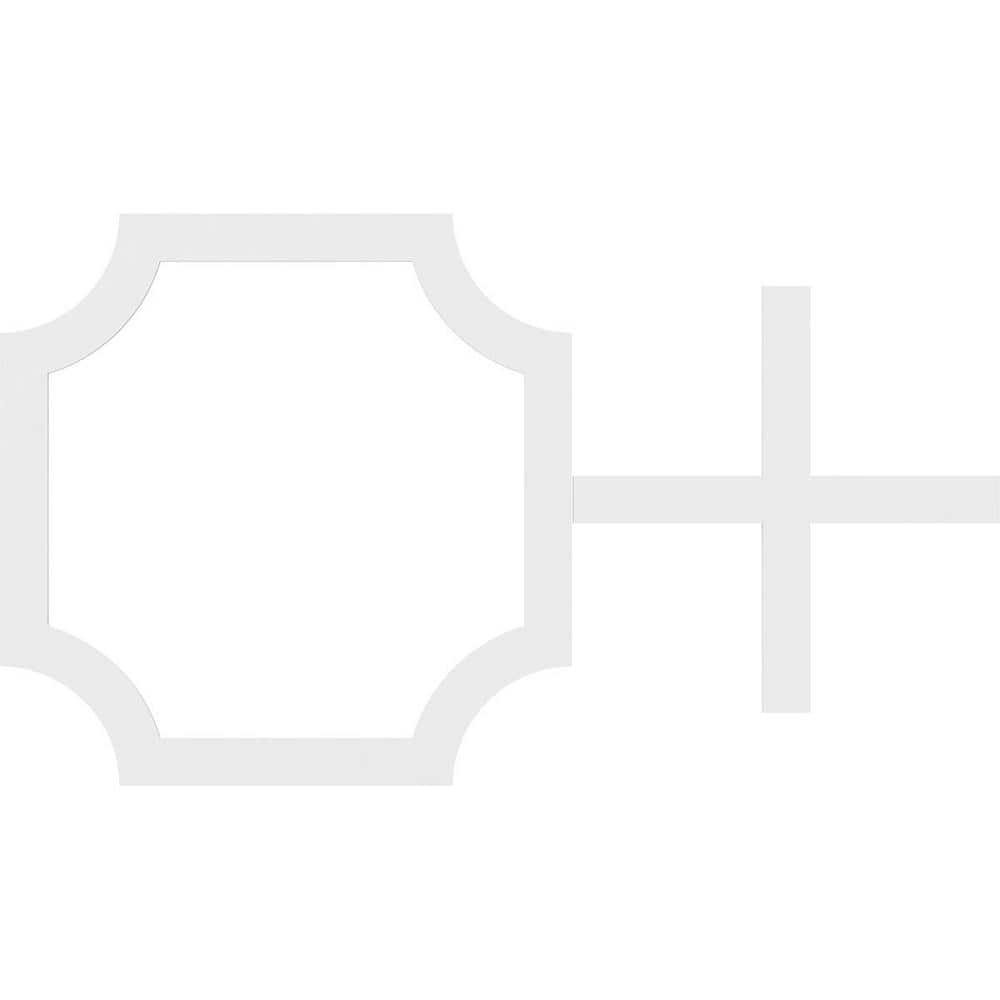 Large White PVC Decorative Fretwork Wall Panels