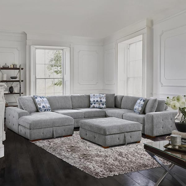 Left chaise sofa discount