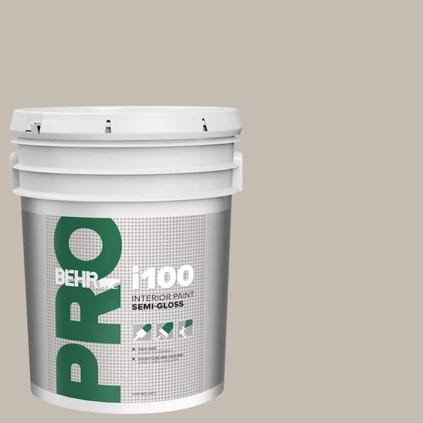 BEHR PRO 5 gal. #N320-3 Tanglewood Semi-Gloss Interior Paint