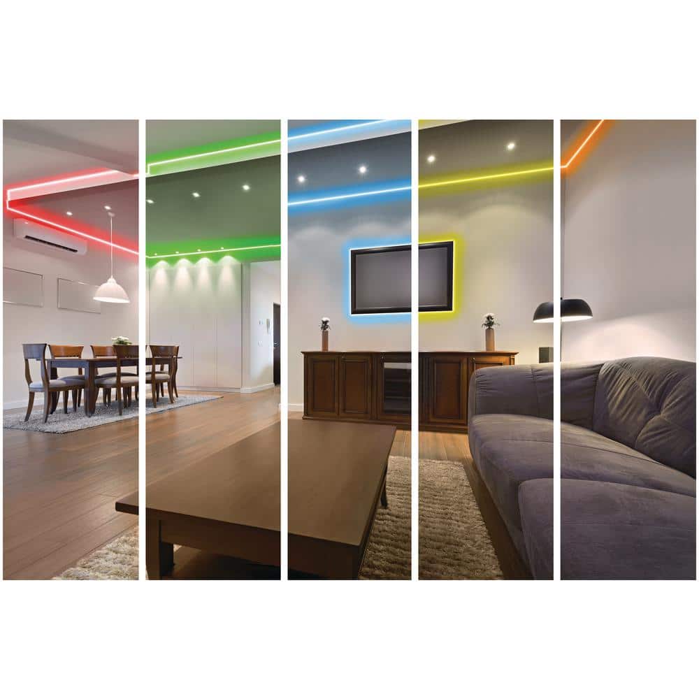 18ft Multi-Color LED Tape Light with Remote Control