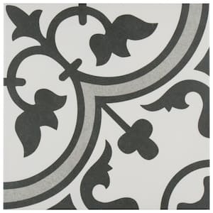 Arte Grey 9-3/4 in. x 9-3/4 in. Porcelain Floor and Wall Take Home Tile Sample