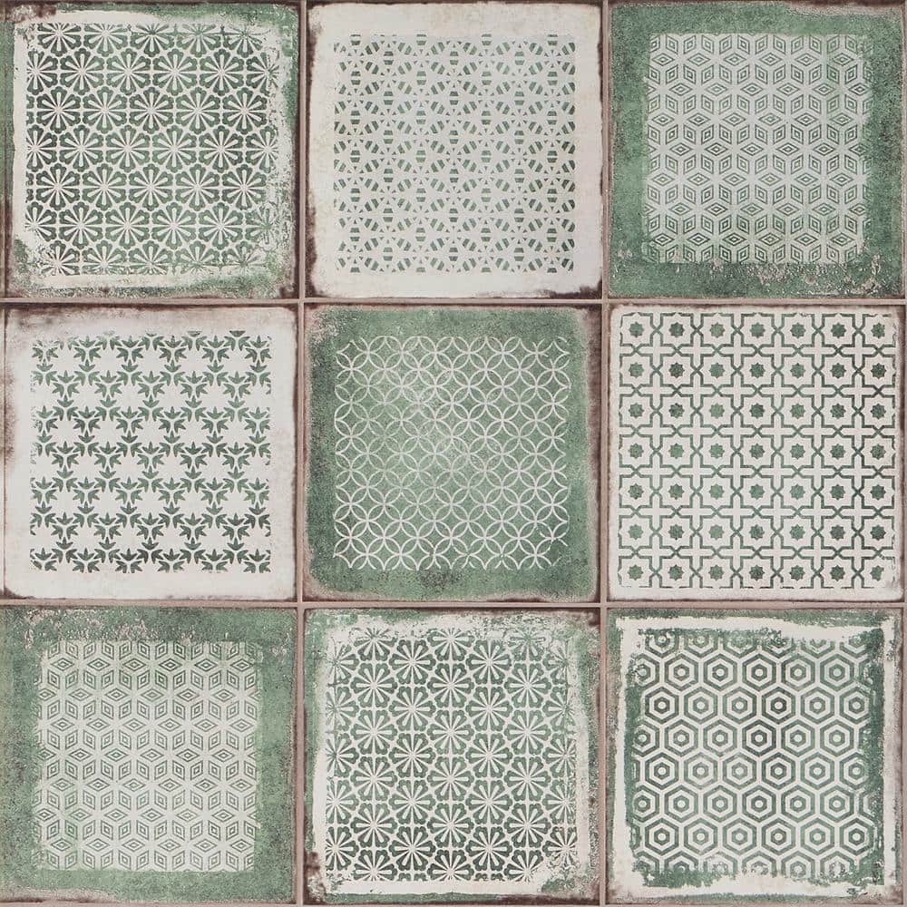 Ivy Hill Tile Angela Harris Sicilia Terra Crema 7.87 in. x