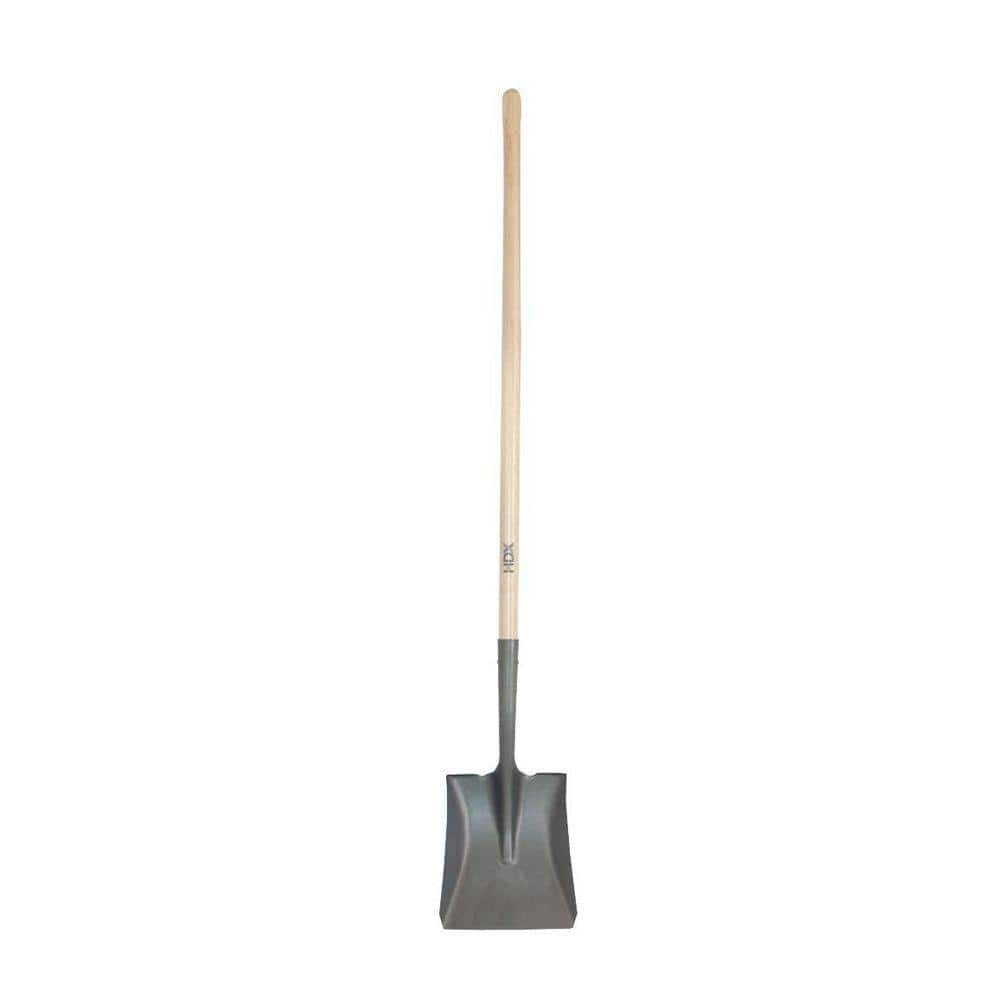 HDX 44 in. Wood Handle Transfer Shovel 2531200 - The Home Depot
