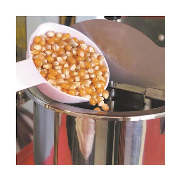 Nostalgia 10 Cup 2.5 OZ Kettle Popcorn Maker Tabletop Theater Style Popcorn