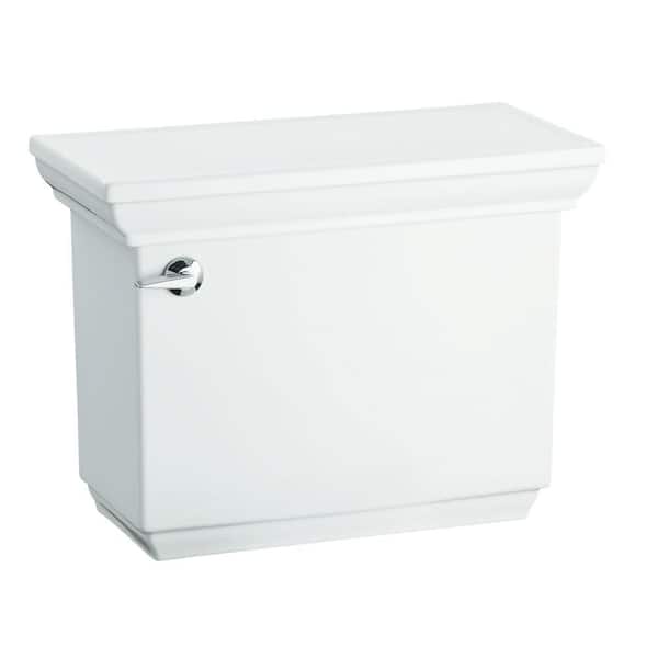 KOHLER Memoirs Comfort Height 1.6 GPF Single Flush Toilet Tank Only with AquaPiston Flush Technology in White