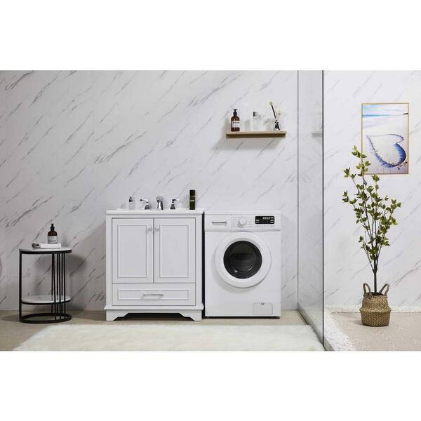 Presenza All-In-One 22 L x 18 W Free Standing Compact Laundry