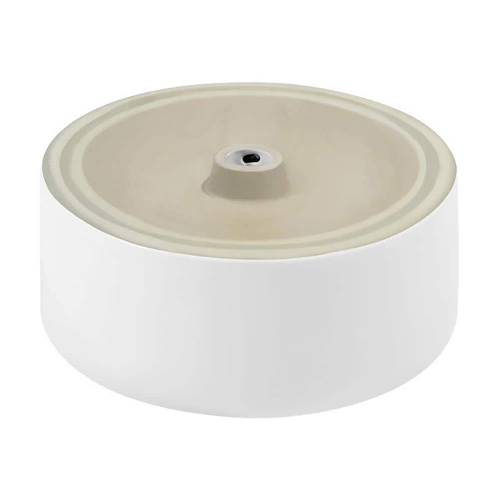 Monaco 16" White Ceramic Round Bathroom Vessel Sink