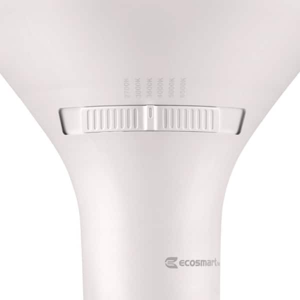 Universal Select 75/90/120-Watt Equivalent BR40 Dimmable LED Flood Light Bulb with Selectable Color Temperature (4-Pack)