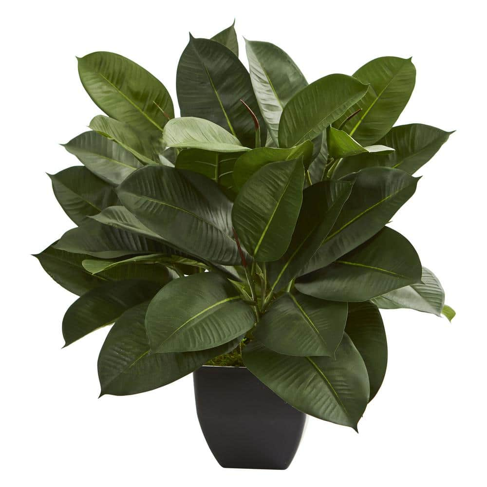 Nearly Natural Indoor Oak Ficus Artificial Plant 6971 - The Home Depot