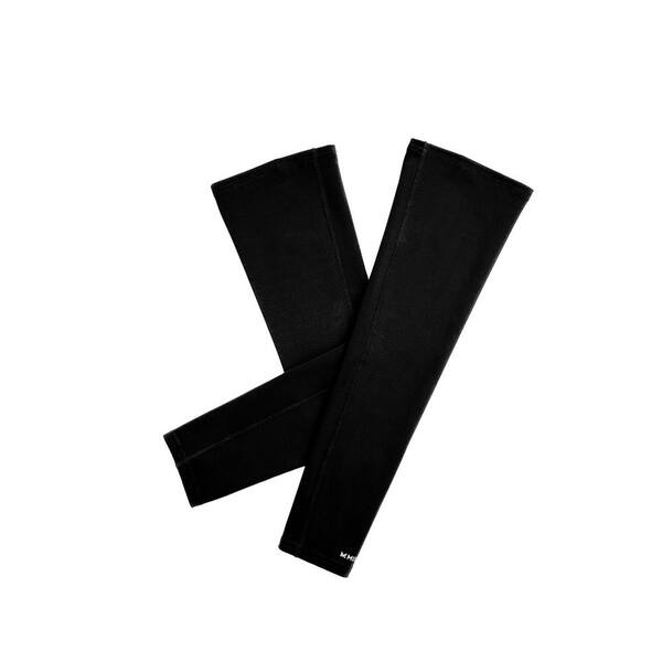 Unisex One Size Fits Most Black Cooling Sun Sleeves