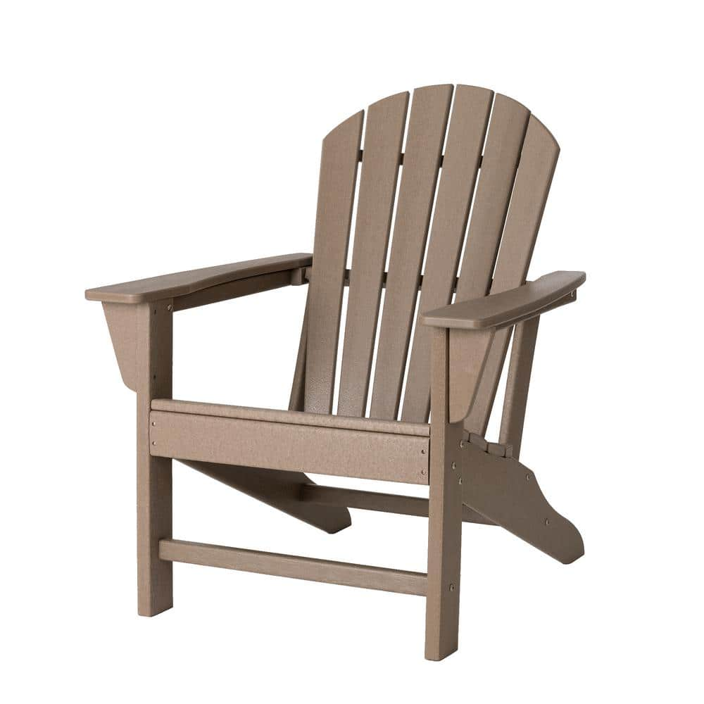 Glitzhome Tan HDPE Plastic Adirondack Chair GH2022200003 The Home Depot   Glitzhome Plastic Adirondack Chairs Gh2022200003 64 1000 