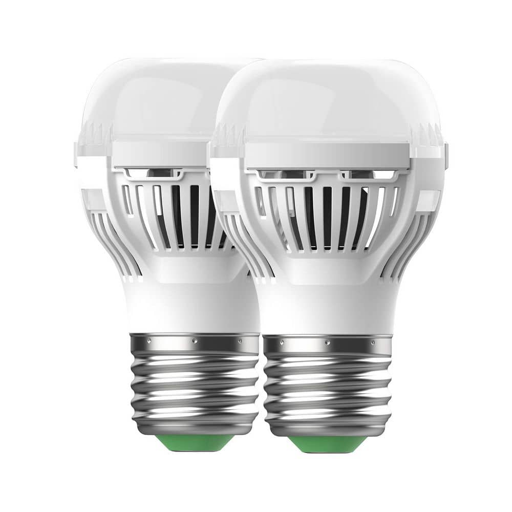 6-Watt A15 670nm E26 Integrated LED Red Night Light Bulb for Sleep Therapy Zero Blue Light for Melatonin Promotion