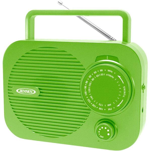 JENSEN Portable AM/FM Radio - Green