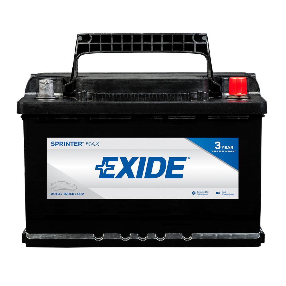 exide battery charger and starter