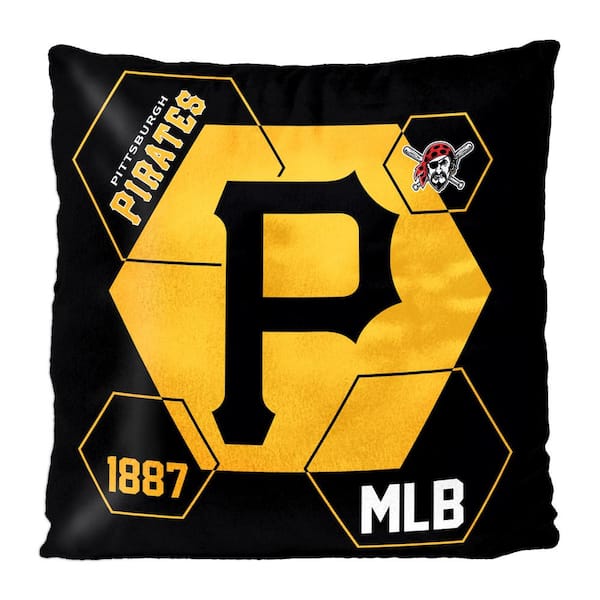 THE NORTHWEST GROUP MLB Pirates Connector Velvet Reverse Pillow