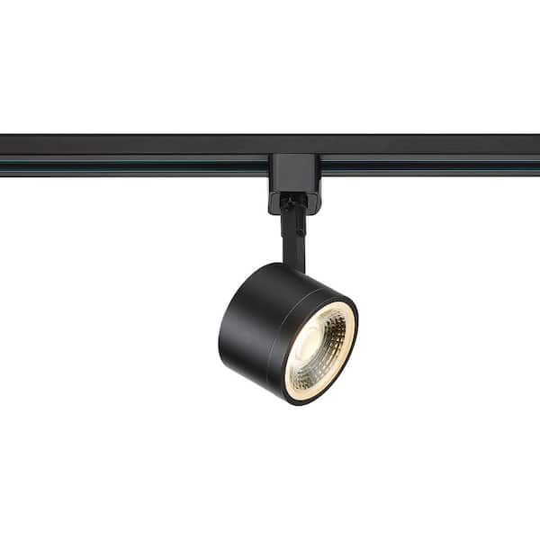 Black Integrated LED Track Lighting Head