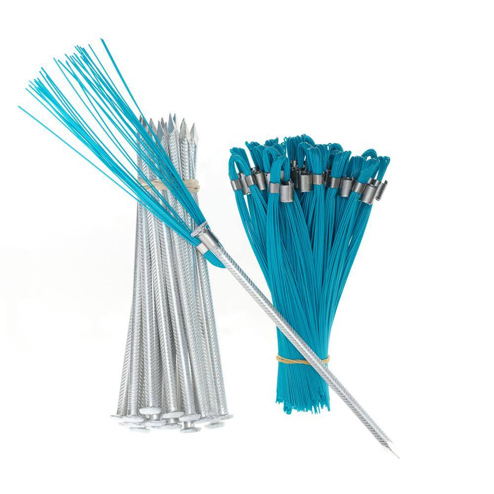 6 in. Blue Ground Markers-Whiskers and Stakes (25-Pack) price history on PriceWatchPro