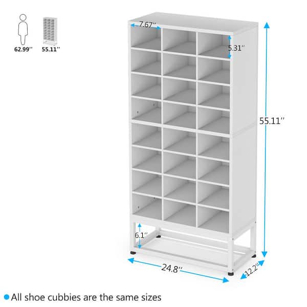 Shoe Storage Cabinet with Trays – The Created Home