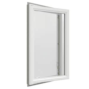 V-4500 Series 30 in. x 48 in. Double Pane Left-Hand Casement Vinyl Low-E White Nail Fin Frame Window