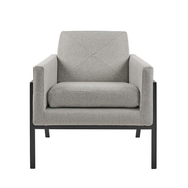 Madison Park Kendrick Grey Arm Chair