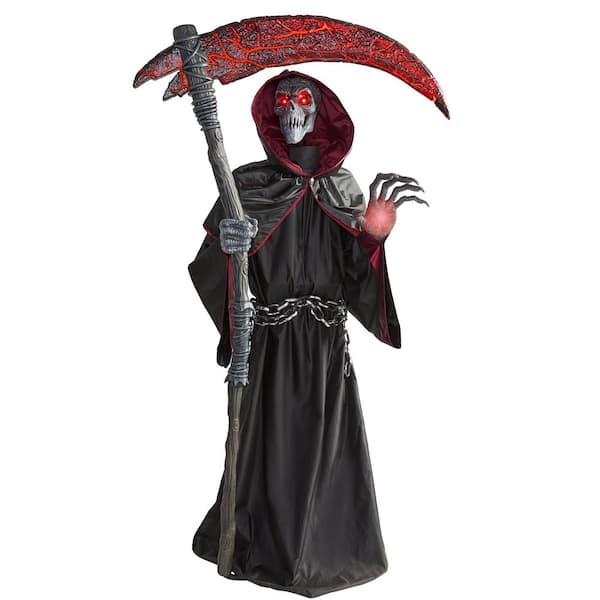 7.5 FT Grave & Bones Animated LED Soul Stealing Reaper