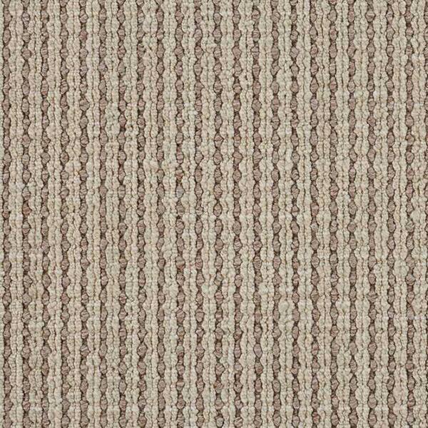 6 in. x 6 in. Pattern Carpet Sample - Reckless - Color Khaki