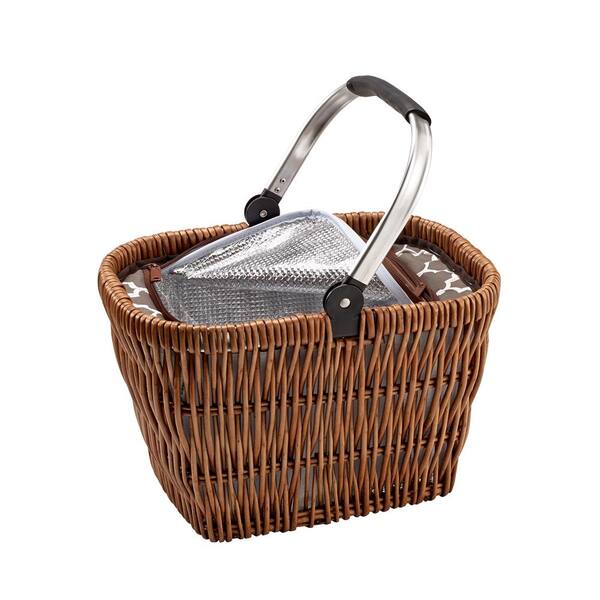 Over and Back Movable Handle Cooler Basket
