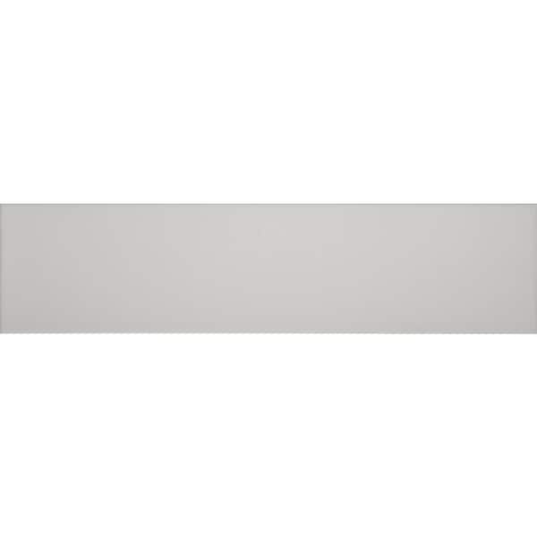 EMSER TILE Vogue Gray Matte 3.94 in. x 15.75 in. Ceramic Wall Tile (10.775 sq. ft. / case)
