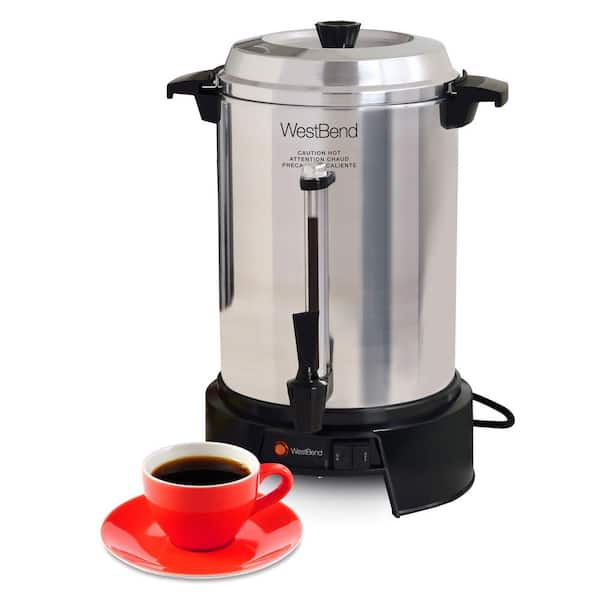 https://images.thdstatic.com/productImages/48912257-b028-4162-94bb-297ef109a858/svn/stainless-steel-and-black-west-bend-coffee-urns-13500-c3_600.jpg
