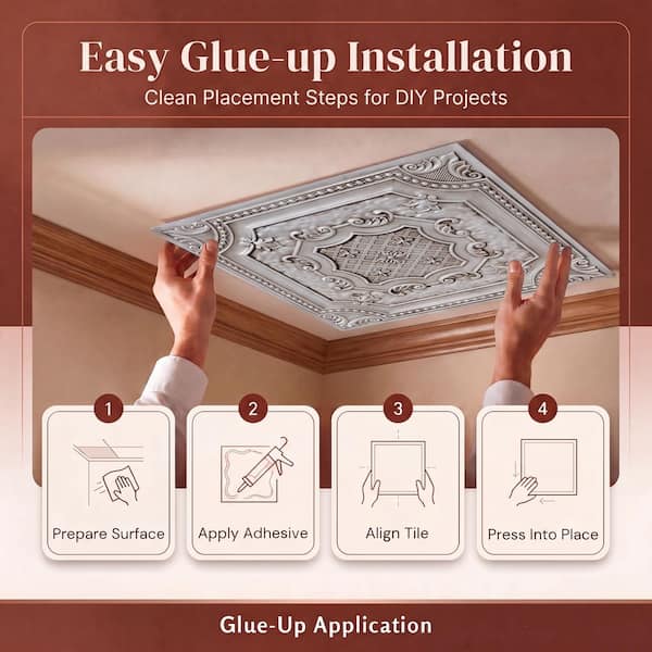 FROM PLAIN TO BEAUTIFUL IN HOURS Elizabethan Shield Antique White