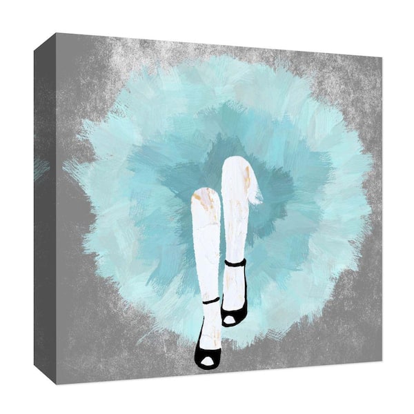 PTM Images Dancing Moves'' Canvas Abstract Wall Art 15 in. x 15 in.