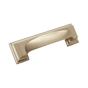 Appoint 3 in. & 3-3/4 in. (76mm & 96 mm) Golden Champagne Cabinet Drawer Pull