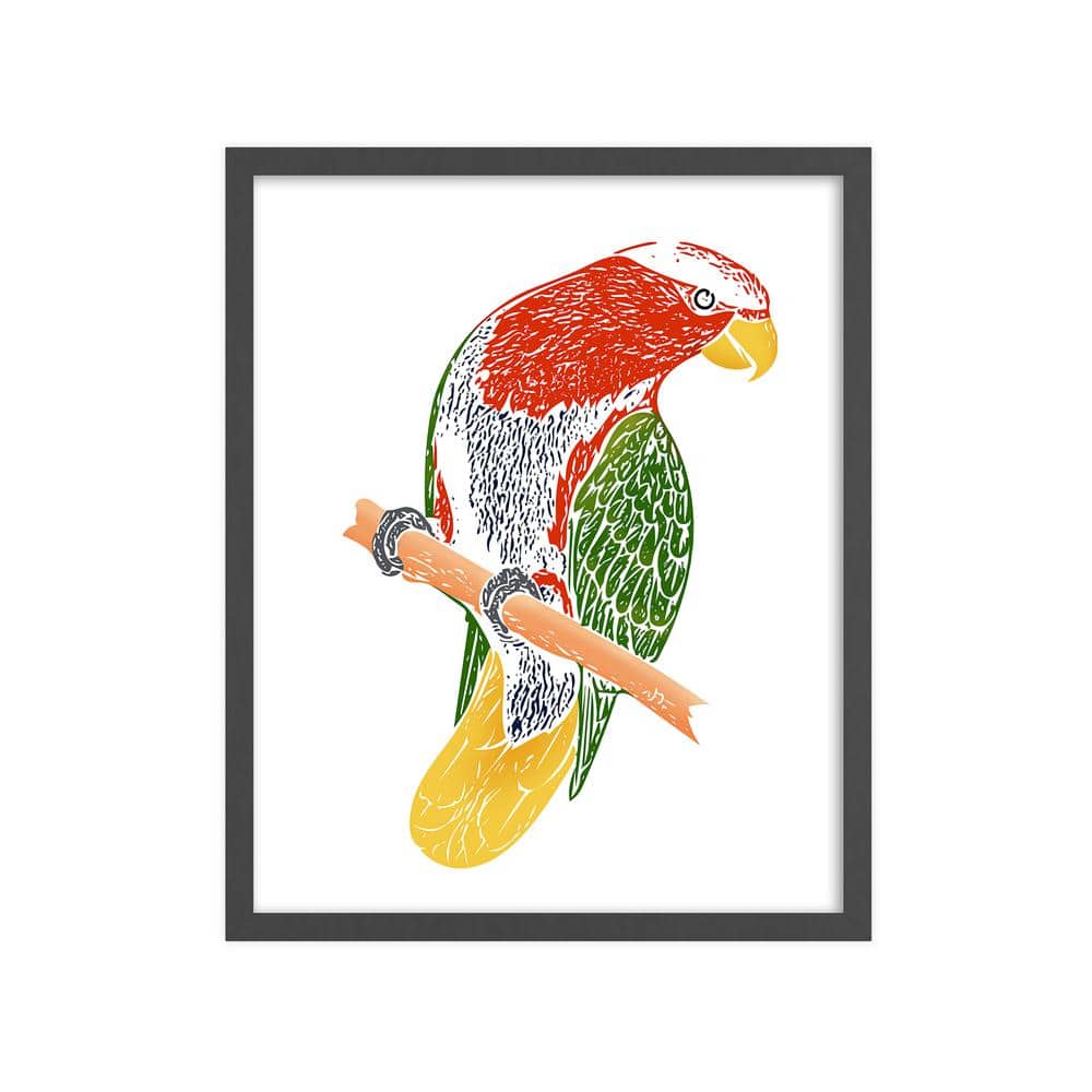 Nature Drawings Framed Animal Art Print 42 in. x 34 in. P19AK00578