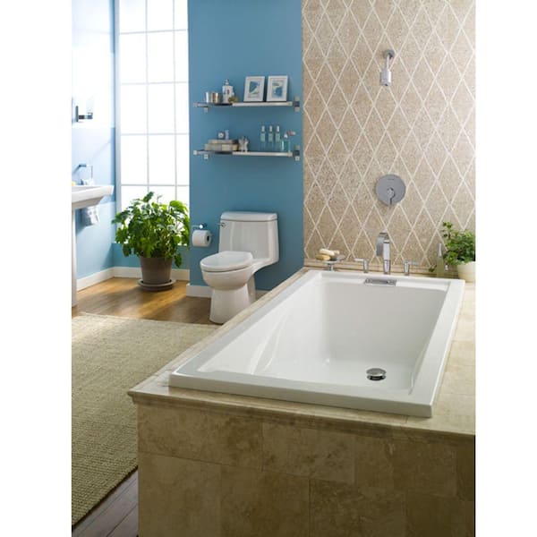 Deep Soak Drain Soaking Tub, What Type Of Bathtub Lasts The Longest