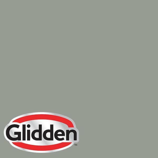 Glidden Essentials 1 gal. #HDGCN12 Greycliffe Semi-Gloss Exterior Paint ...