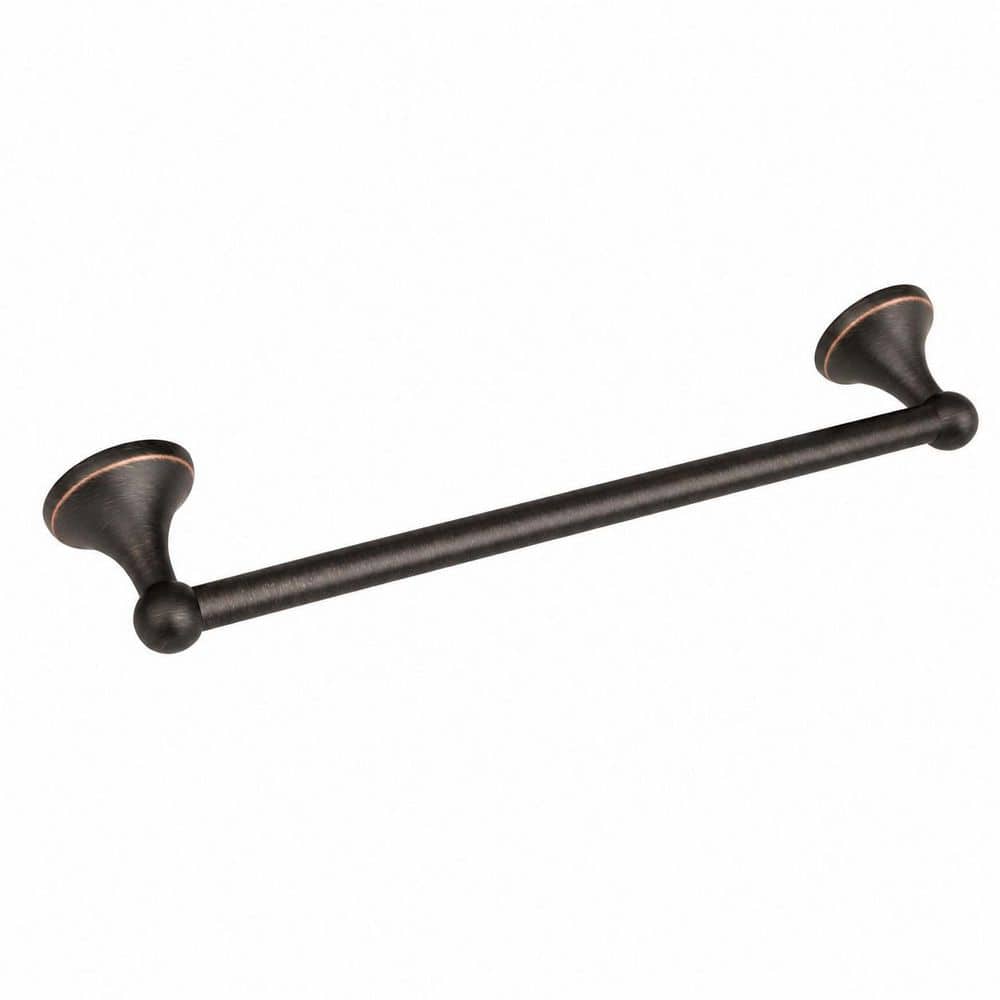 24 in Wall-Mounted Towel Bar in Oil Rubbed Bronze, Zinc Alloy Bathroom Rack with Screw-In Mount price history on PriceWatchPro