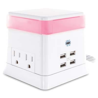 CyberPower 6 ft. 4-Outlet Power Station with Surge Protector