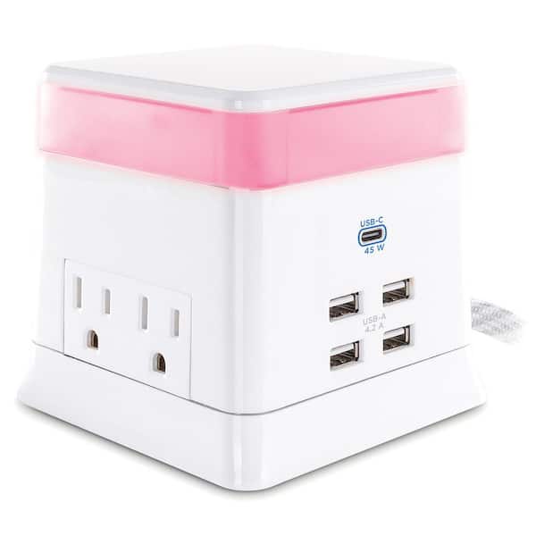 6 ft. 4-Outlet Power Station with Surge Protector