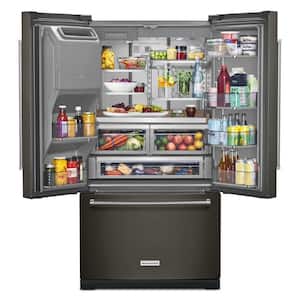 26.8 cu. ft. French Door Refrigerator in Black Stainless