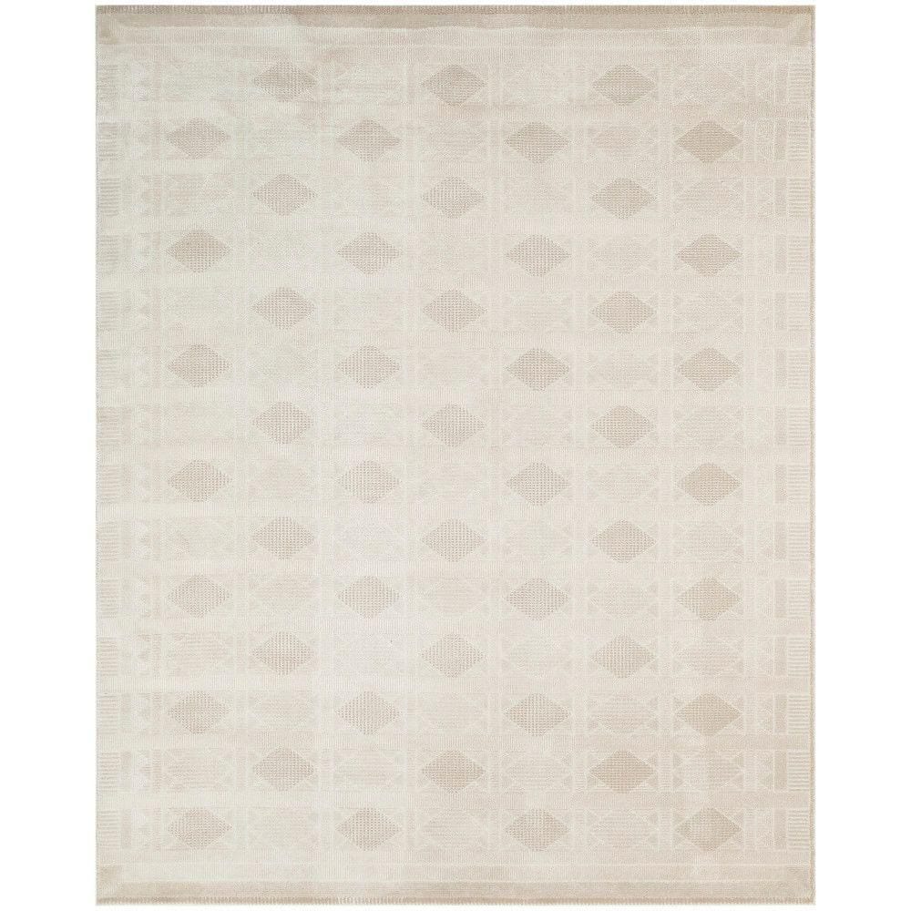 Nordic Ivory Beige 8 ft. x 10 ft. Geometric Contemporary Area Rug price history on PriceWatchPro