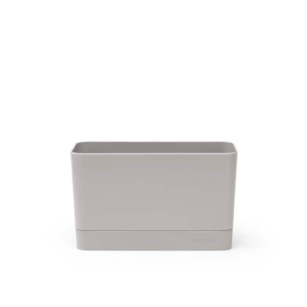 Brabantia Sinkside Plastic Sink Organizer in Mid Gray 230066 - The