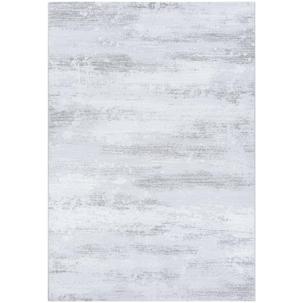 Serenity Virga Light Grey-Opal 8 ft. x 11 ft. Area Rug price history on PriceWatchPro