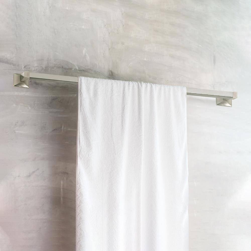 Design House 539155 Millbridge Classic 30-inch Towel Bar for Bathroom Bedroom Closet or Kitchen Satin Nickel